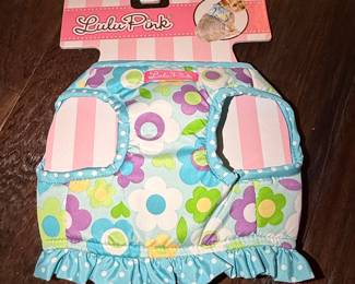 Lulu Pink "Floral" Dog Body Harness - Size S