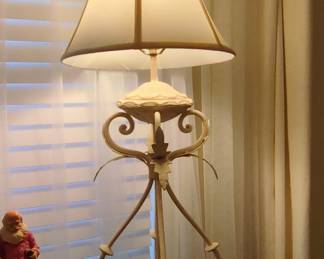 Pair of Vintage Scrollwork Table Lamps