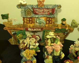 Boyds Bears & Friends "S.S. Noah...The Ark" #2450 Diorama