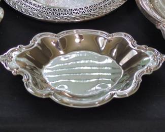 International Silver Wakefield Silver-Plated Bon Bon Bowl