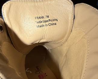Penny Loves Kenny "Frank" Embroidered Denim Platform Boots