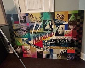 Hollywood Collage Canvas Print
