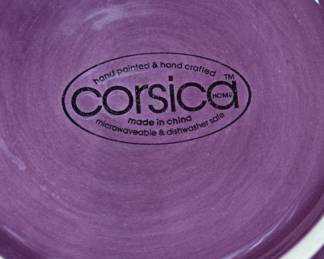 Corsica Home Hand Painted & Hand Crafted Dinnerware Set
