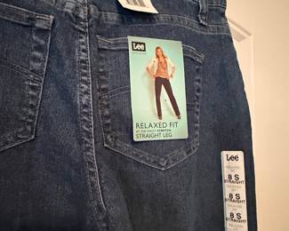 Lee Women's Relaxed Fit Stretch Straight Leg Jeans