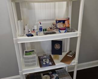 Assorted Office, Craft, and Archival Supplies