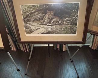 Leopard in a Rocky Den Print by J. Smits