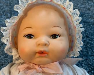 Vintage Horsman Bye-Lo Baby Doll in Christening Gown