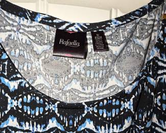 Rafaella Sleeveless Print Tunic Top