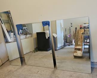Rectangular Frameless Mirrors