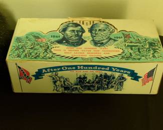 Civil War Centennial Commemorative Matchbox