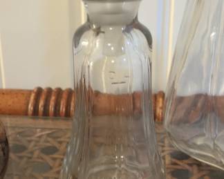 Vintage Good Seasons Glass Cruet with Stopper