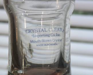 Crystal Clear Importing Co. Inc. Mouth-Blown Crystal Candlesticks