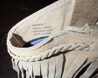 Rock & Candy "Harper" Fringe Ankle Boots