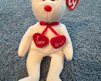 Ty Beanie Baby "Truly" Bear