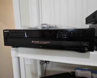 Sony CDP-CE375 5-Disc CD Changer Compact Disc Player