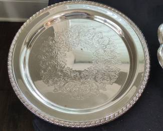 Wm. A. Rogers by Oneida Ltd. Silversmiths Serving Tray