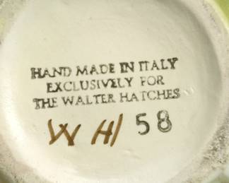 Walter Hatches "Vegetable" Ceramic Cabbage Set