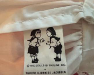 Pauline B. Jonness-Jacobsen Cloth Doll