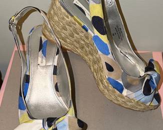 Bandolino "Bouffant" Espadrille Wedge Sandals