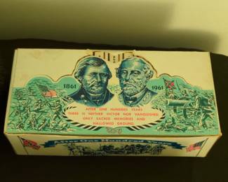 Civil War Centennial Commemorative Matchbox
