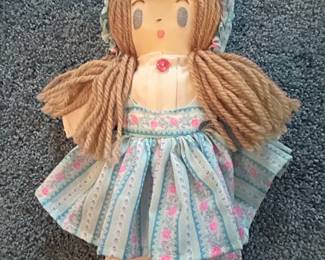 Vintage Holly Hobbie Rag Doll