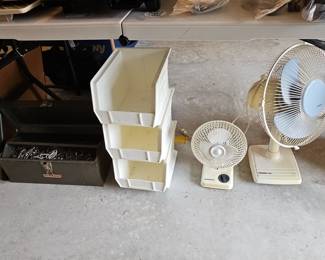 Assorted Hand Tools and Fans