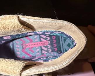 Rock & Candy "Harper" Fringe Ankle Boots