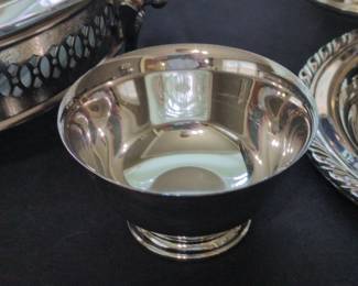 International Silver Company Silver-Plated Paul Revere Style Footed Bowl