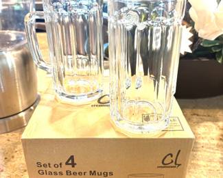 In box beer mugs