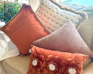 Throw pillows