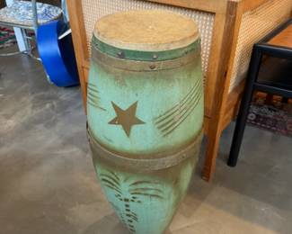 This Conga belonged to DJ Fontana (Elvis Presley's drummer and close friend), and was used on the recording of "Can't Help Falling In Love".