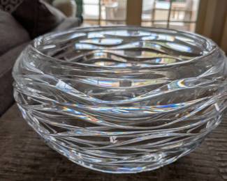 Tiffany & Co. Crystal bowl