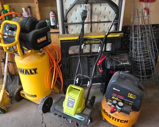 Compressor, tiller