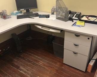 Desk cubicles, two available