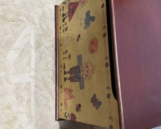 Vintage toy chest