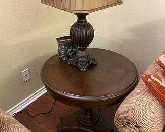 Lamp and end table