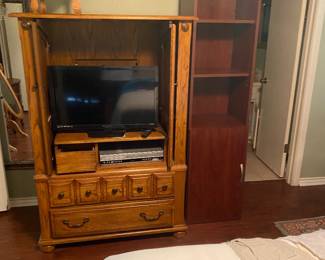 TV and armoire
