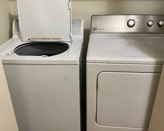 Washer and dryer