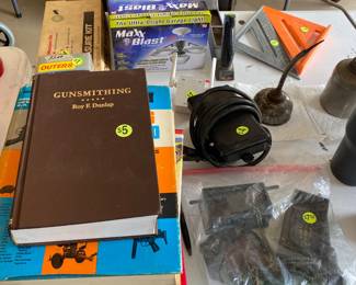 Reloading manuals and gunsmith books