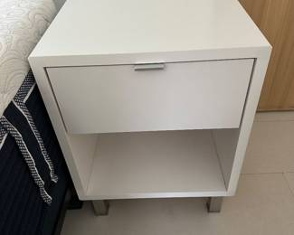 Four -bedside tables by Room & Board(19” x 20” x 25” tall); $350 ea.