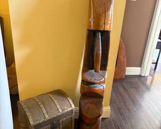 Hand carved and solid 