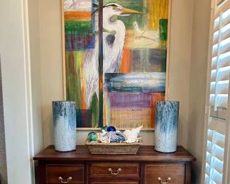 Heron painting by Don Gabbert