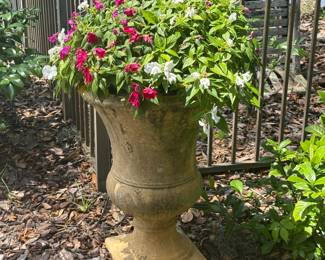 Cement plant urns (2)