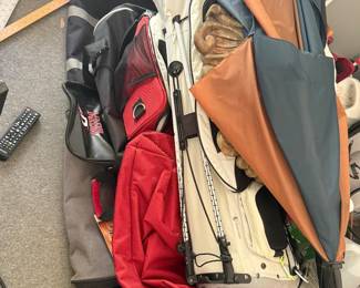 Golf clubs & bags (more photos coming)