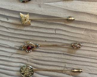 Vintage stick pins