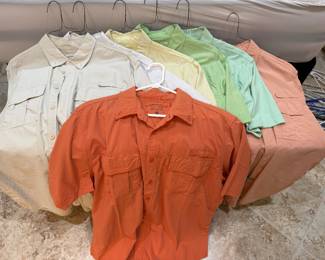 Men's Clearwater Outfitters shirts, size XL