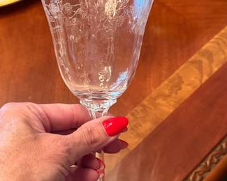Lenox "Castle Garden" glassware