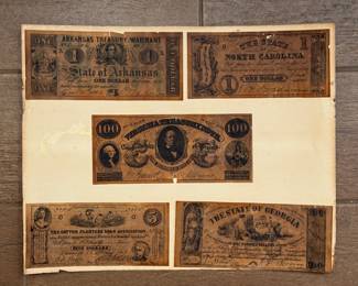 Vintage currency
