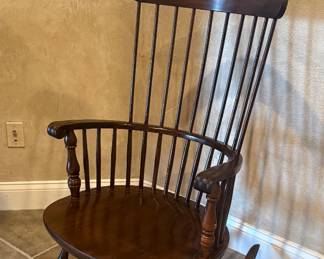 Windsor style rocking chair
