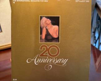 September, 1989 "20th Anniversary" Collector's Edition of Penthouse magazine